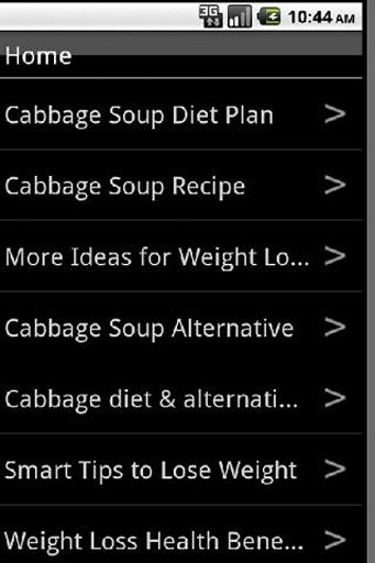 Cabbage Soup Diet截图2