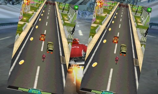 HighWay Mad Moto Racing截图2