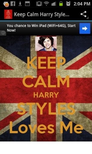 Keep Calm Harry Styles 1D截图6