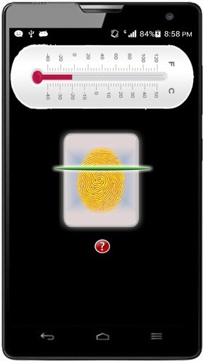 FingerPrint Thermometer Prank截图3