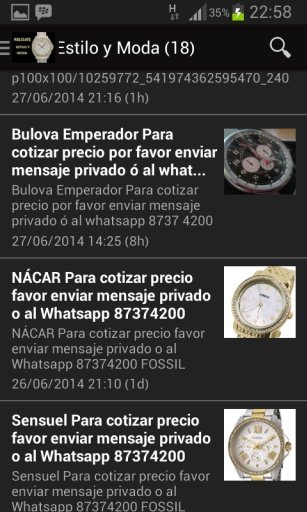 Relojes Estilo y Moda截图4