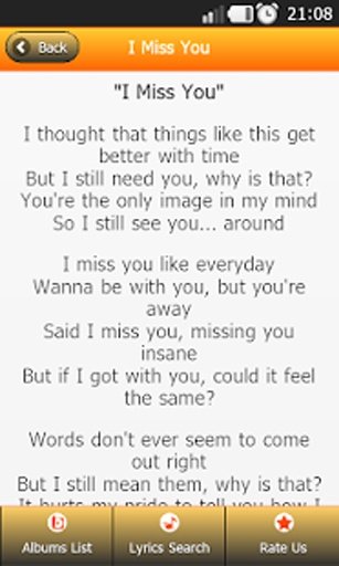 Beyonce Lyrics截图2