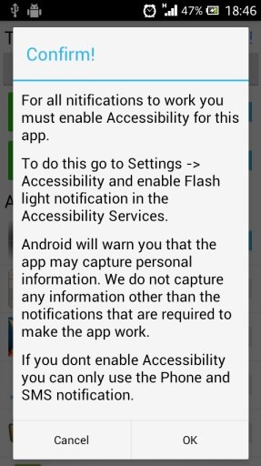 Flash Light Notification截图7