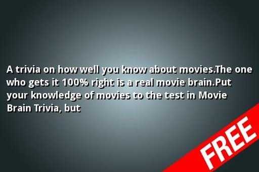 Movie Brain Trivia截图1