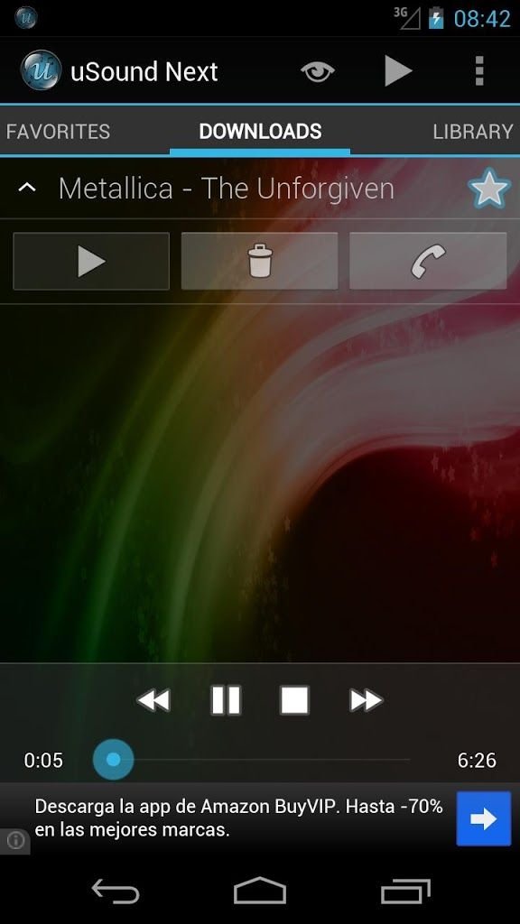 uSound Player (Stream Music)截图1