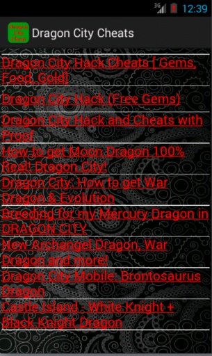 Cheats &amp; Guide for Dragon City截图10