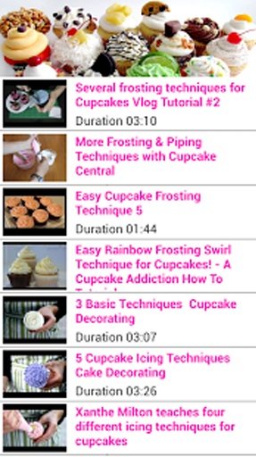 Cupcake Recipes For Free截图4