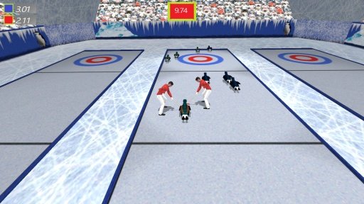 Crazy Penguin Curling 3D截图6