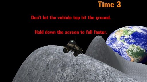 Lunar Moon Racing - free game截图4