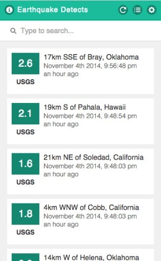 Earthquake Detects截图5