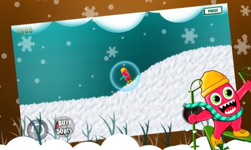 Monster Ski : Winter Skiing截图1