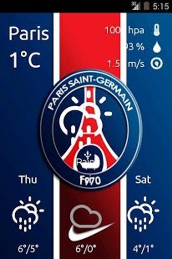 PSG Weather截图1