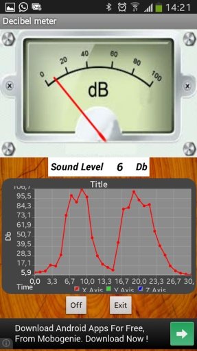 Decibel meter截图2