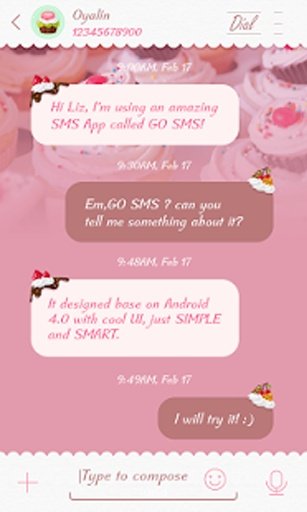 BASILEIA FONT FOR GO SMS PRO截图6