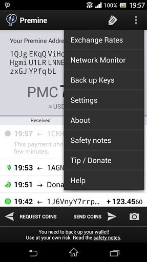 Premine Wallet (PMC)截图6