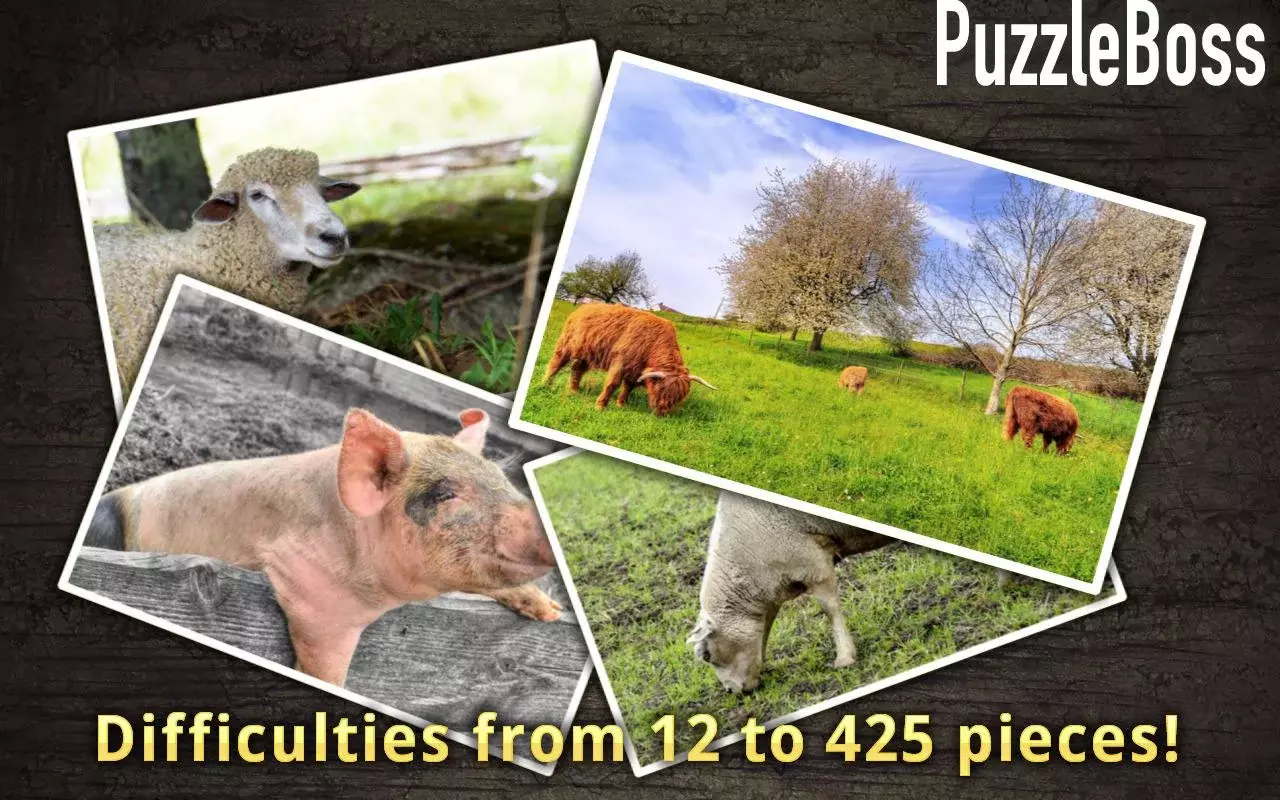 Farm Animal Jigsaws FREE截图2