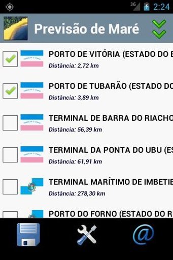 Previs&atilde;o de Mar&eacute; Brasil截图5