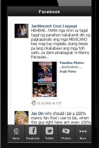 Manny Pacquiao Boxing Fan App截图1