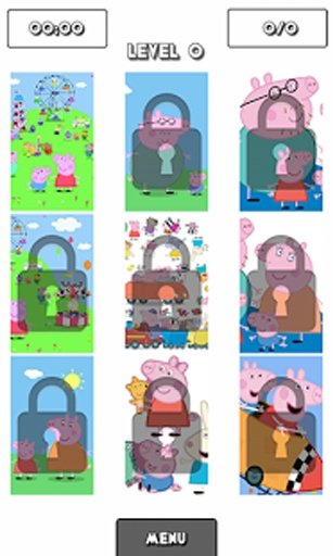 Peppa The Pig Puzzle Game截图6