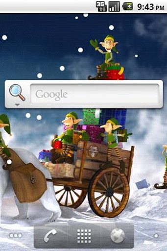 Xmas Time Live Wallpaper LWP截图2