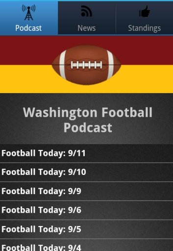 Washington Football FREE截图2