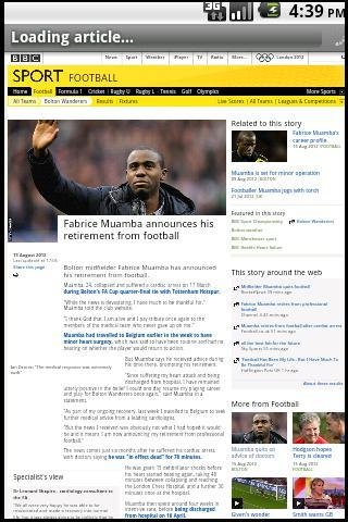 Football News (BBC Sport)截图1