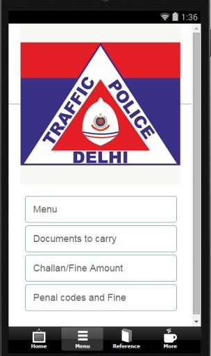 Delhi traffic Fines截图1