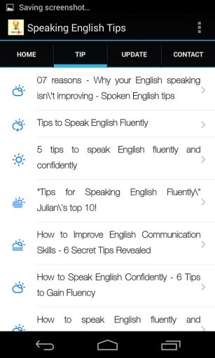 Speaking English Tips截图1