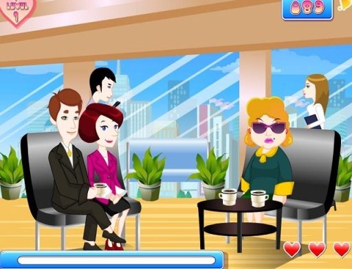 Kissing Office Game截图2