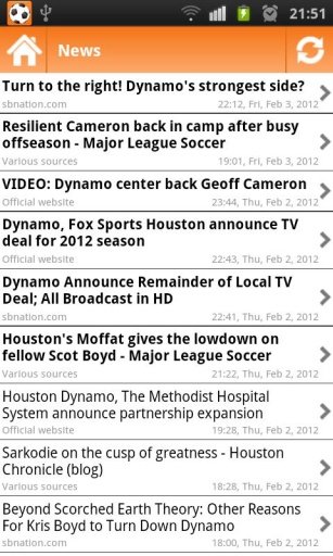 Houston Dynamo fan截图7