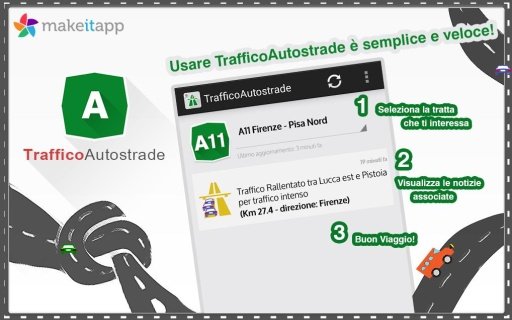 Traffico Autostrade Italia截图2