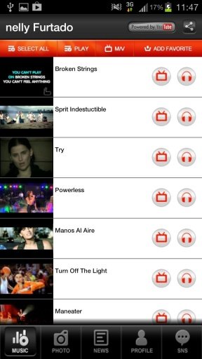 nelly Furtado Music Videos截图2