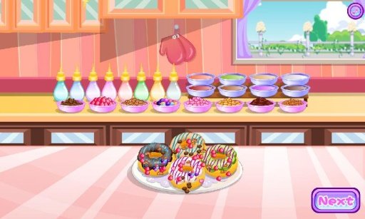 甜甜圈烹饪比赛截图2