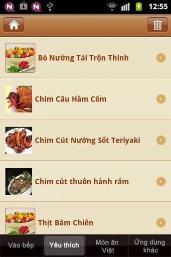 Món ăn Việt截图3
