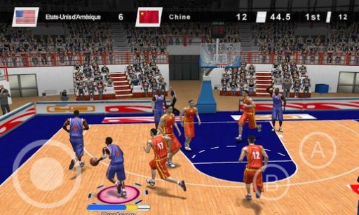 Basketball Game 3D截图2