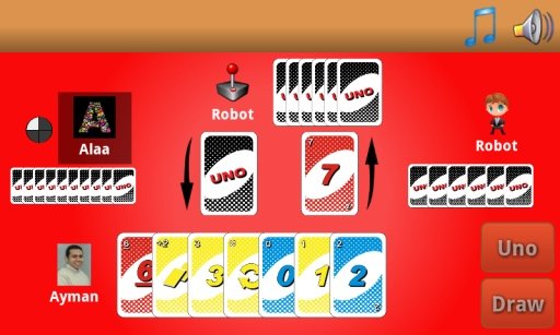 UNO Mutliplayer Game截图1