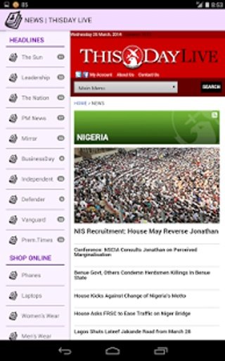 Nigeria Newspapers Today截图7