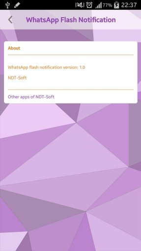 WhatsApp Flash Notification截图2