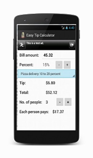 Easy Tip Calculator - Free截图9