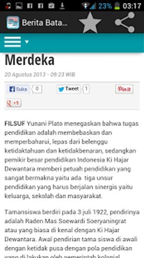 Info Berita Batam截图1