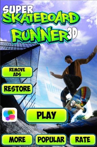 Super SkateBoard Runner 3D截图1