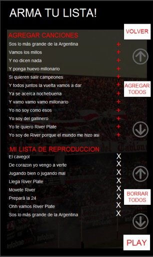 Canciones y Letras River Plate截图1