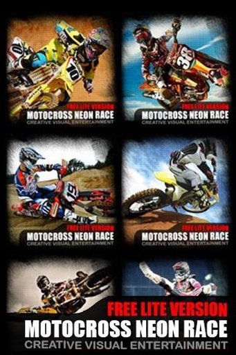 Motocross Neon Race截图4