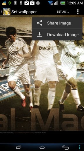 Kaka &amp; Ronaldo Wallpapers截图2