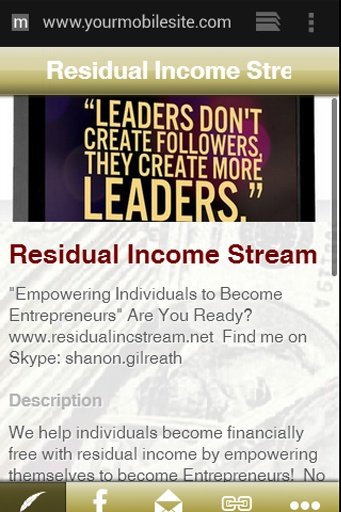 Residual Income Stream截图1