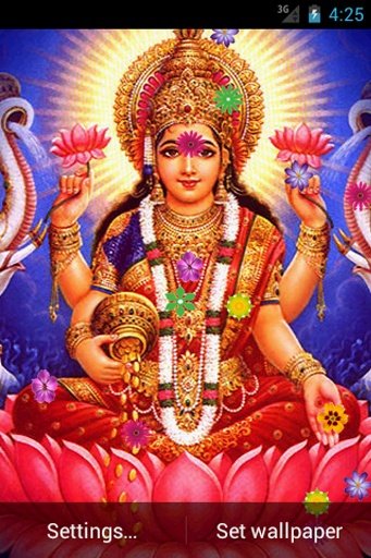 Lakshmi mata live wallpaper截图4