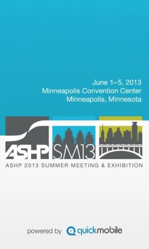 ASHP 2013 Summer Meeting截图1