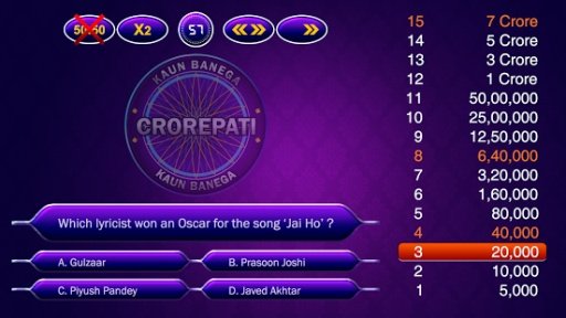 KBC 7 Game截图7