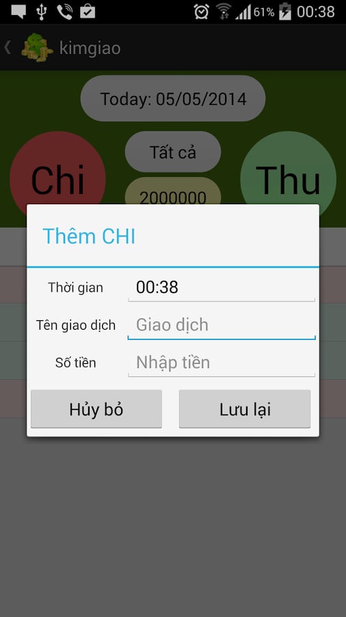 Quản Lý Tiền Bạc截图3