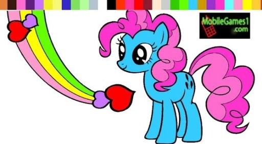 My Pony Coloring Game截图6